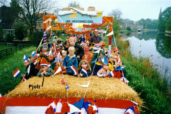 Koninginnedag op de Hekmanschool