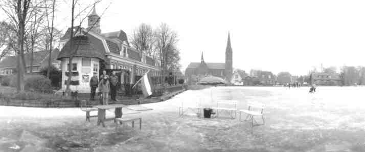 Ijspret in Ouderkerk